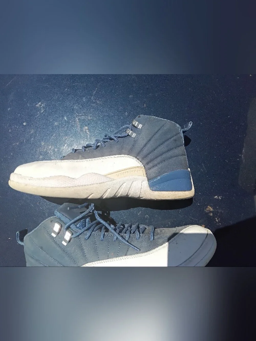 Size 11- Nike 2020 Mens Air Jordan 12 Retro 'Indigo' 130690-404